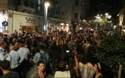إصابات واعتقالات باعتداء الاحتلال على مظاهرة مناصرة لغزة في حيفا