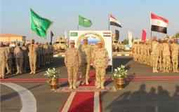 استقبال الجيش السعودي في مصر للمشاركة في التدريبات