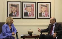 لقاء بين وزير الخارجية الأردني ونظيرته الرومانية