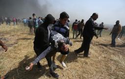 إصابة برصاص جنود الاحتلال شرق غزة 