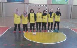  مباراة ودية جمعت بين فتيات خدمات النصيرات والبريج