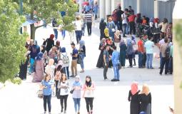 طلبة الجامعات في فلسطين 
