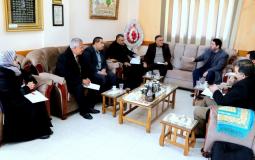 مديرية تعليم خانيونس تستقبل وفدا من الجامعة الاسلامية