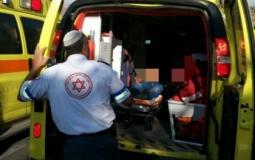 إصابة 10 أشخاص أثر تعرضهم لحادث سير في تل أبيب