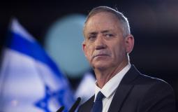  زعيم تحالف أزرق أبيض بيني غانتس