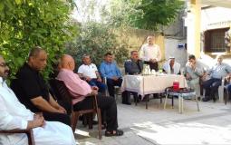 محافظ شمال غزة يلتقي بوجهاء بلدة دمرة في مخيم جباليا