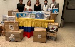 سفارة فلسطين توزع مساعدات طبية لمستشفيات فنزويلا