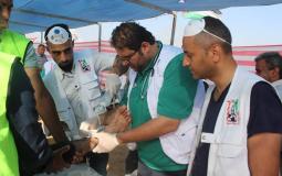 الرعاية الصحية تدعو المجتمع الدولي وقف المجزرة الاسرائيلية بغزة