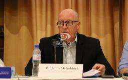 جيمي ماكغولدريك منسق الأمم المتحدة للشؤون الإنسانية في فلسطين