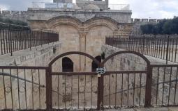 منطقة باب الرحمة قرب المسجد الأقصى في القدس