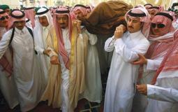 جنازة اللواء عبدالعزيز الفغم حارس الملك سلمان في السعودية - أرشيفية -