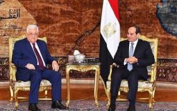 لقاء الرئيس محمود عباس وعبد الفتاح السيسي