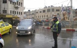شرطة المرور في رام الله - توضيحية 