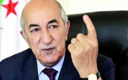 عبد المجيد تبون مرشح رئاسيات الجزائر 