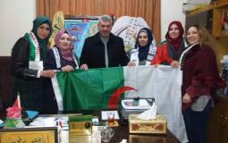 وفد الاتحاد الوطني للنساء الجزائريات 