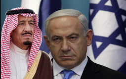 العاهل السعودي الملك سلمان وبنيامين نتنياهو - توضيحية -