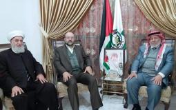 رابطة علماء فلسطين تلتقي بركة في دولة لبنان