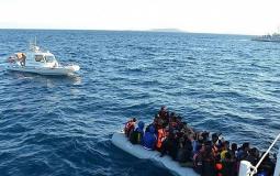 خفر السواحل التركي يضبط 43 مهاجرا غالبيتهم فلسطينيين -ارشيف-