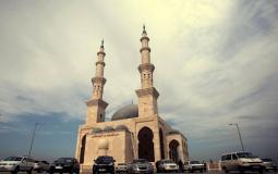 أحد مساجد مدينة غزة - تعبيرية