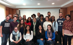  وفد طلابي من كلية الحقوق في جامعة "ييل"