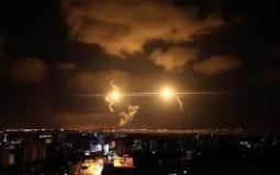 إطلاق صواريخ من قطاع غزة 