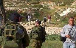 مستوطنون يقتحمون منطقة برك سليمان جنوب بيت لحم