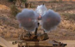 قصف مدفعي اسرائيلي -ارشيف-