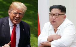 الزعيم الكوري كيم جونغ أون والرئيس الأمريكي دونالد ترامب