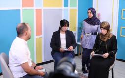 فلسطينيات تطلق برنامجها التلفزيونى فضاء شبابي