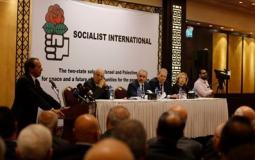الاشتراكية الدولية تدعو للاعتراف الفوري بدولة فلسطين