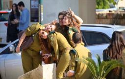 مجندات في جيش الاحتلال الإسرائيلي  - أرشيفية -.