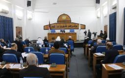 جلسة المجلس التشريعي الفلسطيني في غزة اليوم الاربعاء