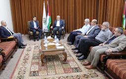 الوفد الأمني المصري يجتمع مع قيادة حماس في غزة