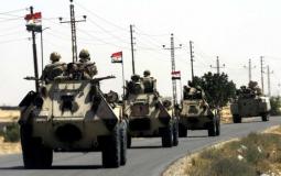 الجيش المصري يشرع بتعزيز قواته في رفح -ارشيف-