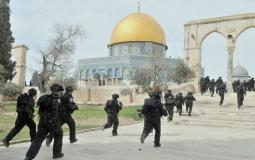 انتهاكات الاحتلال الإسرائيلي بحق المسجد الأقصى -أرشيفية-