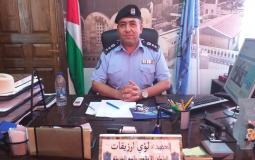 الناطق الاعلامي باسم الشرطة العقيد لؤي ارزيقات 