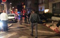 مكان الحادث في يافا