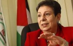 عضو اللجنة التنفيذية لمنظمة التحرير الفلسطينية حنان عشرواي