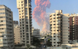 انفجار كبير يهز العاصمة اللبنانية بيروت