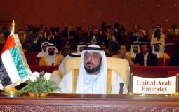 رئيس دولة الإمارات خليفة بن زايد آل نهيان