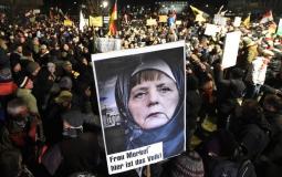 صورة من مظاهرات مناهضة للإسلام في ألمانيا
