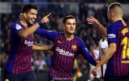 برشلونة يحقق فوزا دراميا على فاليكانو في الدوري الاسباني