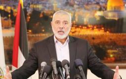رئيس المكتب السياسي لحركة حماسإسماعيل هنية