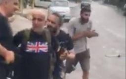 اطلاق النار على موكب صالح الغريب