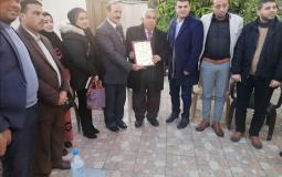 محافظ خان يونس يلتقي المكتب الحركي للصحفيين 