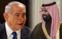 ولي العهد السعودي محمد بن سلمان ورئيس الوزراء الإسرائيلي بنيامين نتنياهو