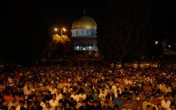 احياء ليلة القدر في المسجد الاقصى