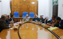 لجنة التربية بالتشريعي تناقش أوضاع جامعة الأمة