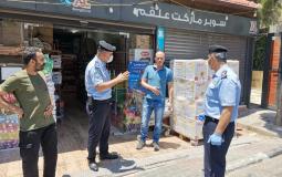 شرطة بيت لحم والصحة تغلقان 42 محل تجاري وتتفقدان إجراءات السلامة بالافران والصيدليات
