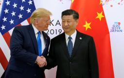 دونالدو ترامب والرئيس الصيني